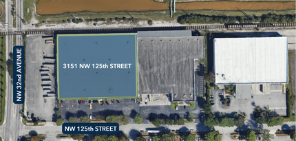 3121-3151 NW 125th St, Miami, FL - vista aérea  vista de mapa