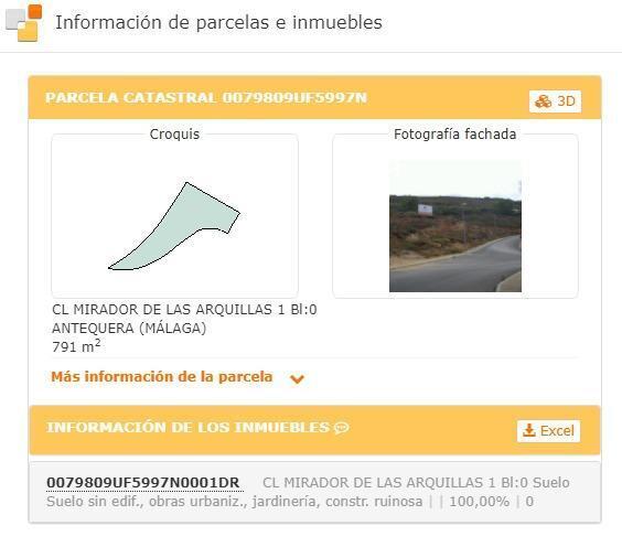 Calle Federico García Lorca, 1, Antequera, Málaga en venta - Plano del sitio - Imagen 2 de 2