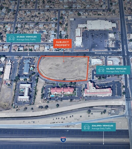 W/SWC 51st Ave & McDowell Rd, Phoenix, AZ en venta - Foto principal - Imagen 1 de 1