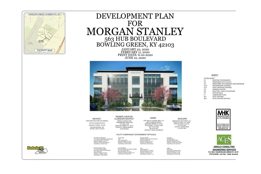 536 Hub, Bowling Green, KY en alquiler - Plano del sitio - Imagen 2 de 10