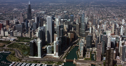 111 N Wabash Ave, Chicago, IL - VISTA AÉREA  vista de mapa