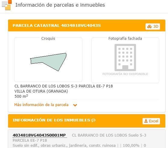 Terreno en Villa de Otura, Granada en venta - Foto del edificio - Imagen 3 de 6