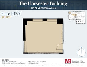 180 N Michigan Ave, Chicago, IL en alquiler Plano de la planta- Imagen 1 de 1