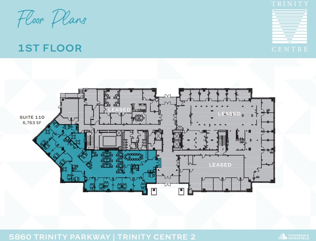 5870 Trinity Pky, Centreville, VA en alquiler Plano de la planta- Imagen 1 de 1