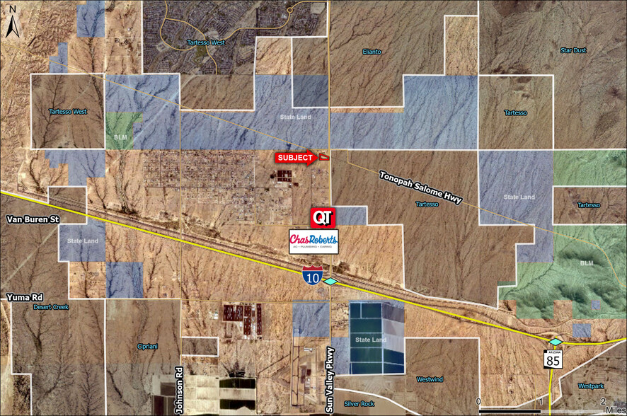 Sun Valley Pkwy & Tonopah Salome Hwy, Buckeye, AZ en venta - Vista aérea - Imagen 2 de 4