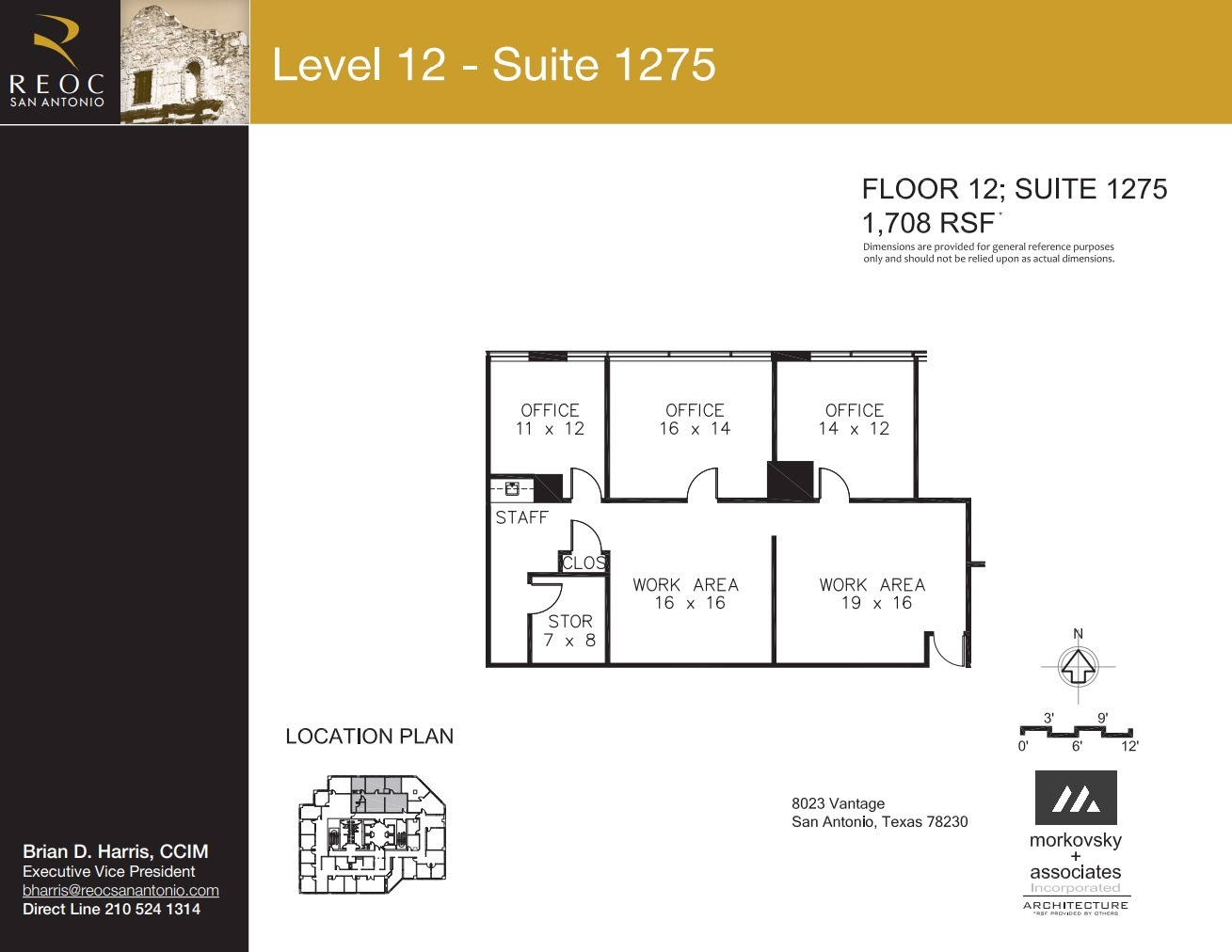 8023 Vantage Dr, San Antonio, TX en alquiler Plano de la planta- Imagen 1 de 1