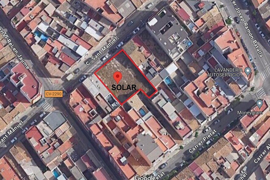 Terreno en Vila-real, Castellón en venta - Plano de la planta - Imagen 2 de 5