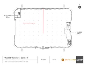 21-31 Commerce Dr, O'Fallon, MO en alquiler Plano del sitio- Imagen 1 de 1