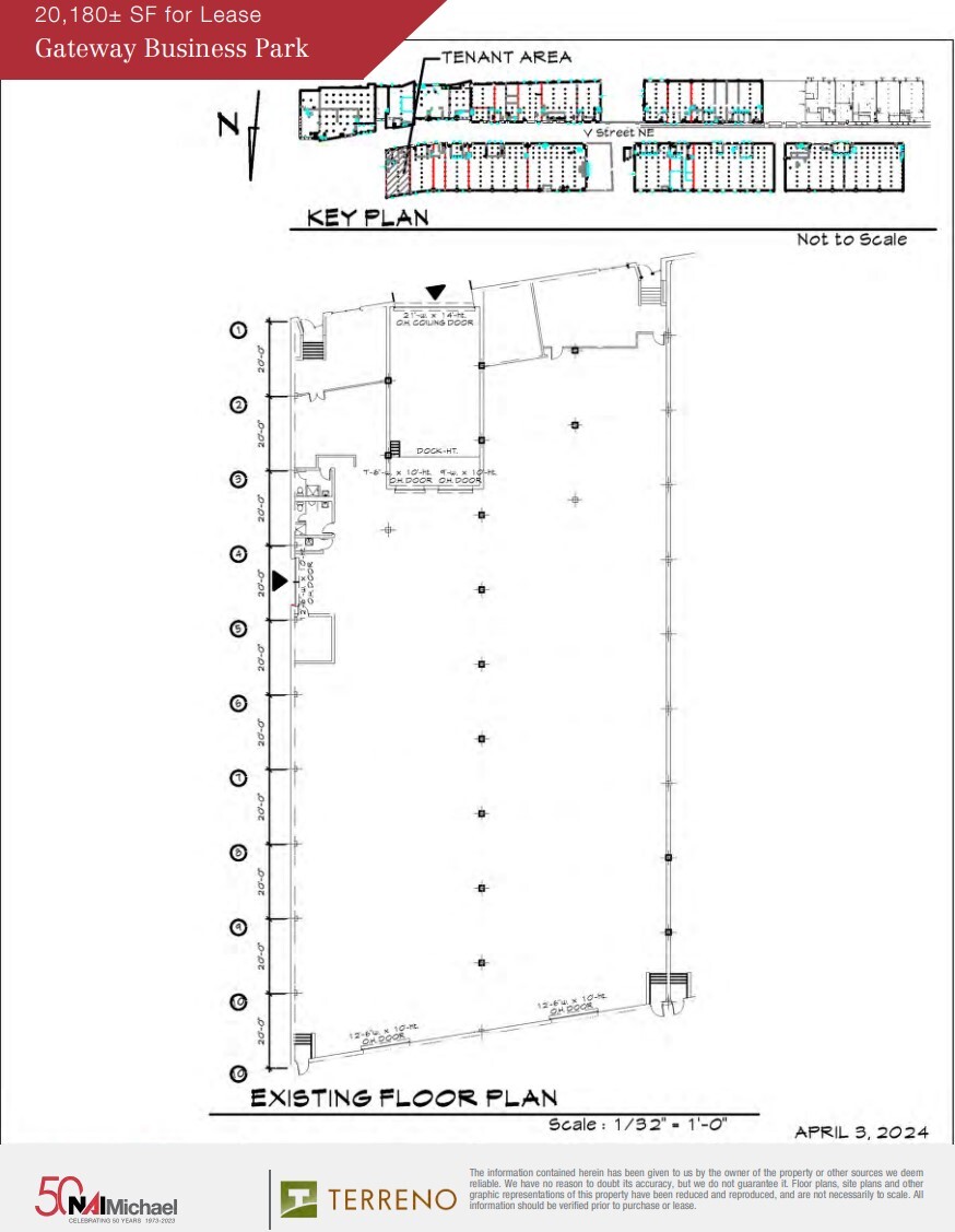 3515-3521 V St NE, Washington, DC en alquiler Plano de la planta- Imagen 1 de 1