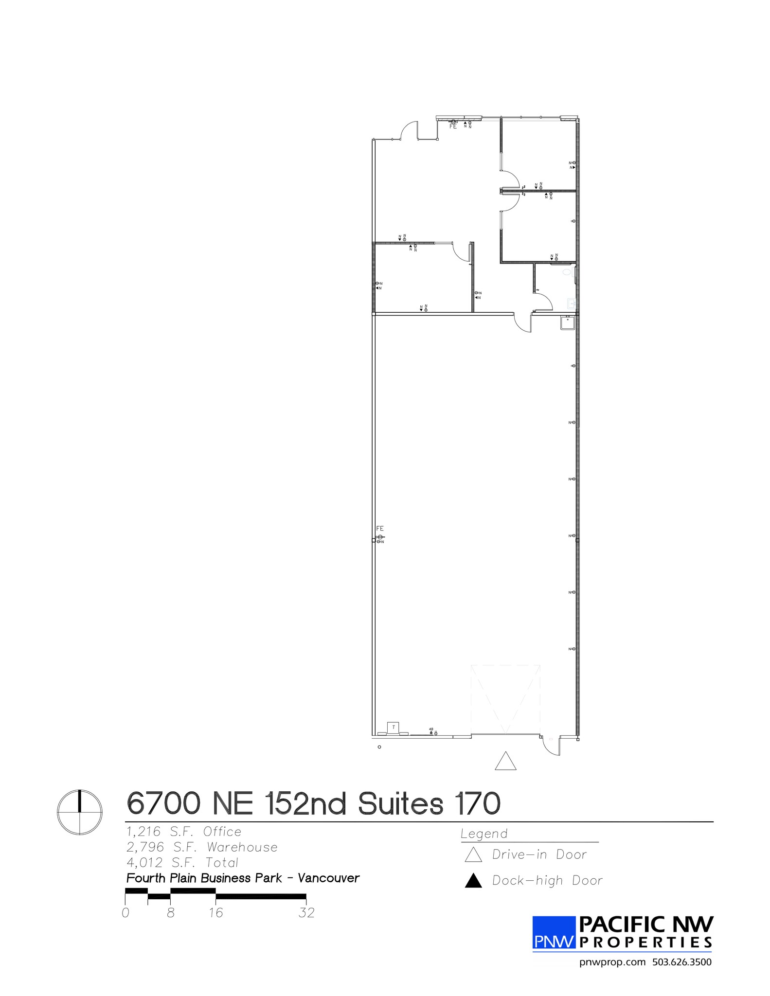 6700 NE 152nd Ave, Vancouver, WA en alquiler Plano del sitio- Imagen 1 de 1