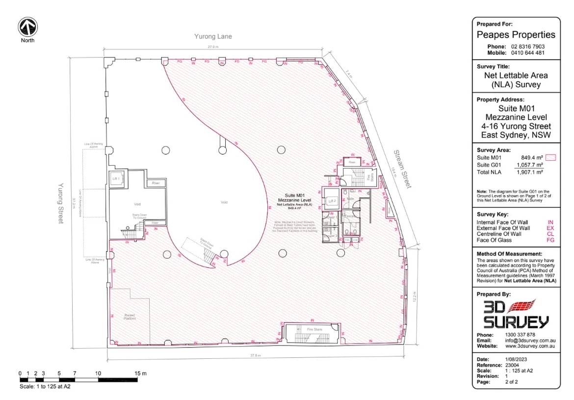 4-16 Yurong St, Darlinghurst en alquiler Plano de la planta- Imagen 1 de 2