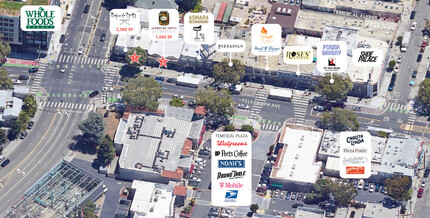 5026-5032 Telegraph Ave, Oakland, CA - vista aérea  vista de mapa - Image1