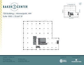 733 Marquette Ave, Minneapolis, MN en alquiler Plano de la planta- Imagen 1 de 1