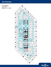 1 Riverway, Houston, TX en alquiler Plano de la planta- Imagen 1 de 1