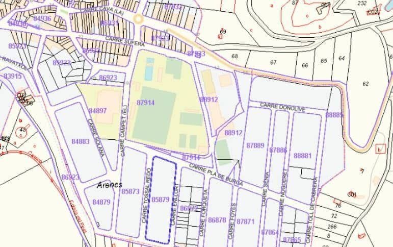 Terreno en CASTELLÓN DE LA PLANA en venta - Plano de la planta - Imagen 1 de 4