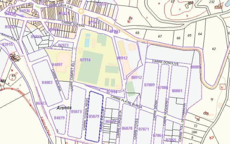Terreno en CASTELLÓN DE LA PLANA en venta Plano de la planta- Imagen 1 de 5