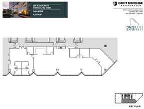 250 W Pratt St, Baltimore, MD en alquiler Plano de la planta- Imagen 1 de 1