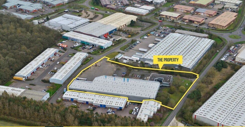 50 Sywell Rd, Wellingborough en alquiler - Vista aérea - Imagen 2 de 4