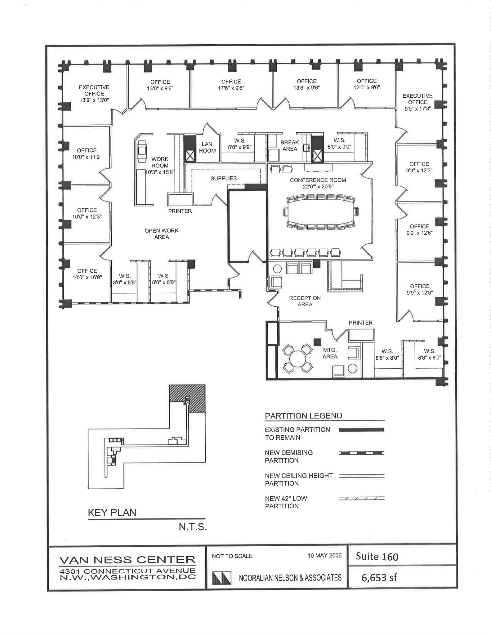 4301 Connecticut Ave NW, Washington, DC en alquiler Plano de la planta- Imagen 1 de 2