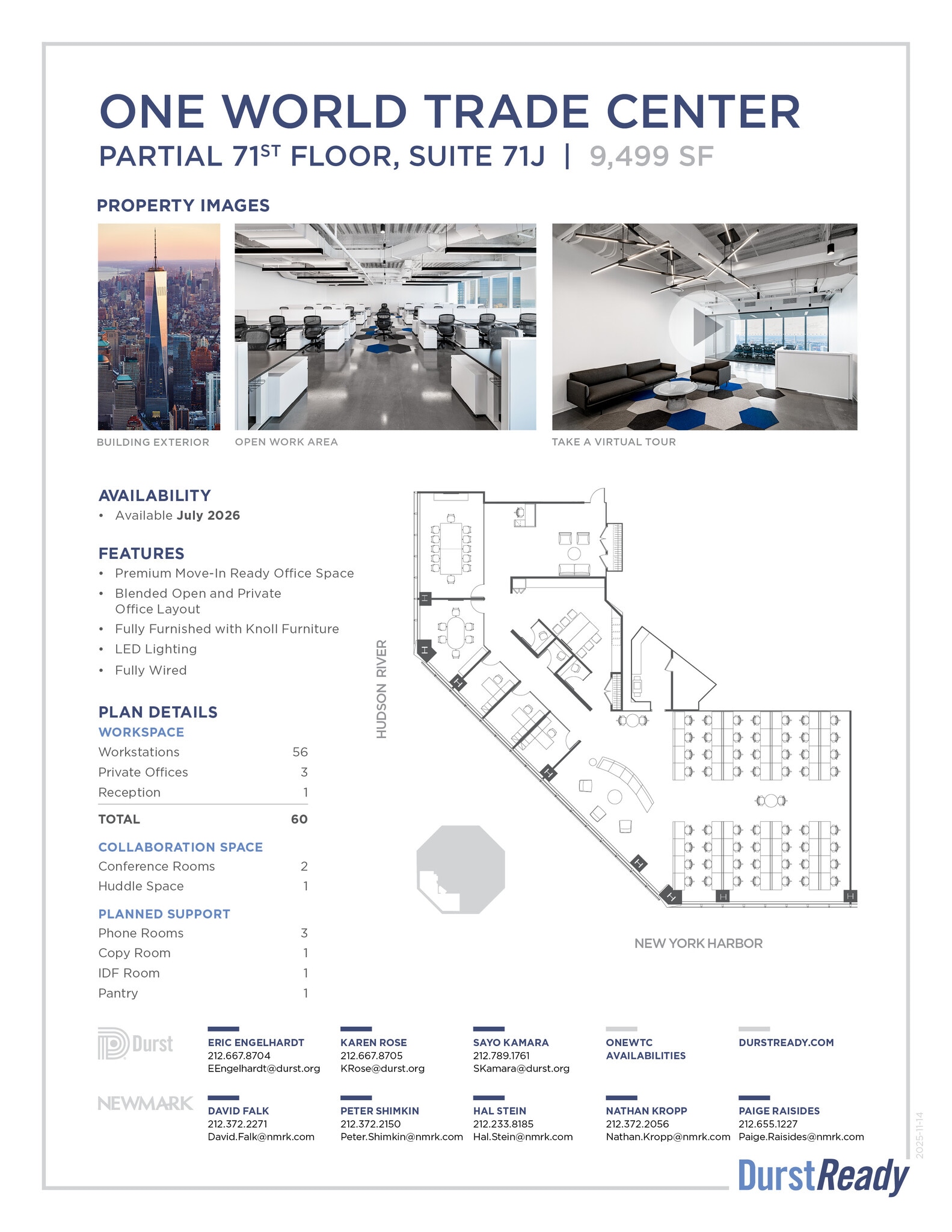 One World Trade Center, New York, NY en alquiler Foto del interior- Imagen 1 de 1