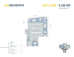 810 Seventh Ave, New York, NY en alquiler Plano de la planta- Imagen 1 de 1