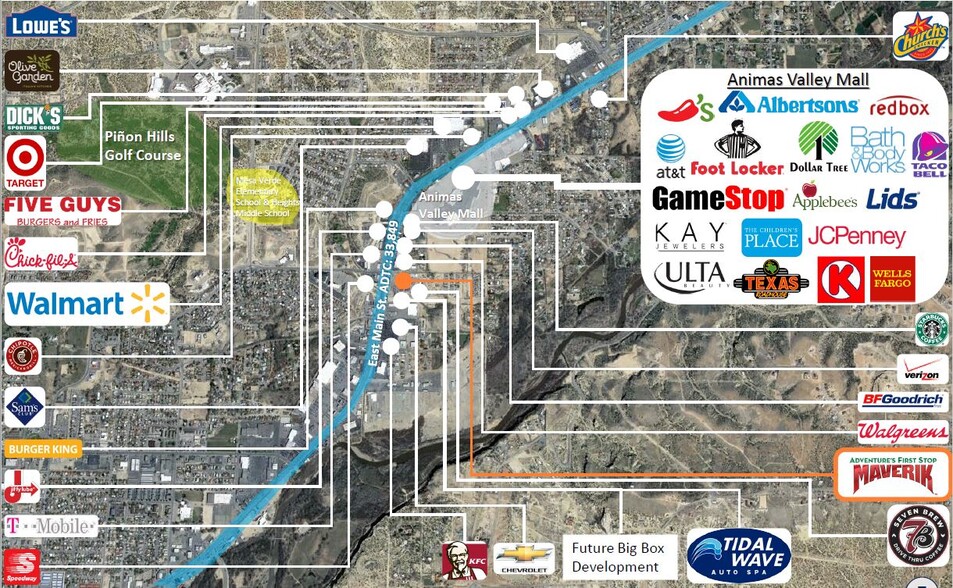 4901 E Main St, Farmington, NM en venta - Vista aérea - Imagen 2 de 2