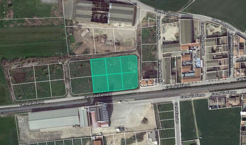 Terreno en Bell-lloc d'Urgell, Lérida en venta Plano de la planta- Imagen 1 de 3