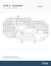 3100 S Gessner Rd, Houston, TX en venta Plano de la planta- Imagen 1 de 1