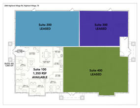 2260 Highland Village Rd, Highland Village, TX en alquiler Plano de la planta- Imagen 1 de 9