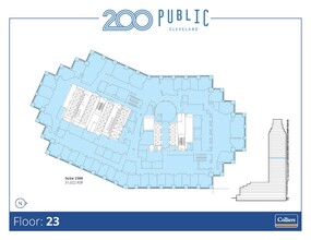 200 Public Sq, Cleveland, OH en alquiler Plano de la planta- Imagen 1 de 1