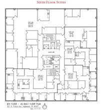 301 N Prairie Ave, Inglewood, CA en alquiler Plano de la planta- Imagen 1 de 1