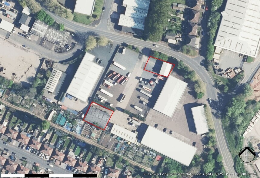 Bentley Mill Way, Walsall en alquiler - Vista aérea - Imagen 3 de 3