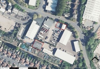 Bentley Mill Way, Walsall, WMD - AÉREA  vista de mapa