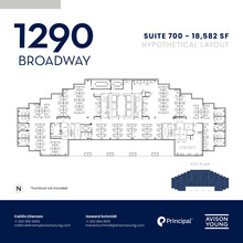 1290 Broadway, Denver, CO en alquiler Plano de la planta- Imagen 1 de 2