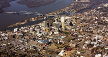 311 S Main St, Memphis, TN - VISTA AÉREA  vista de mapa