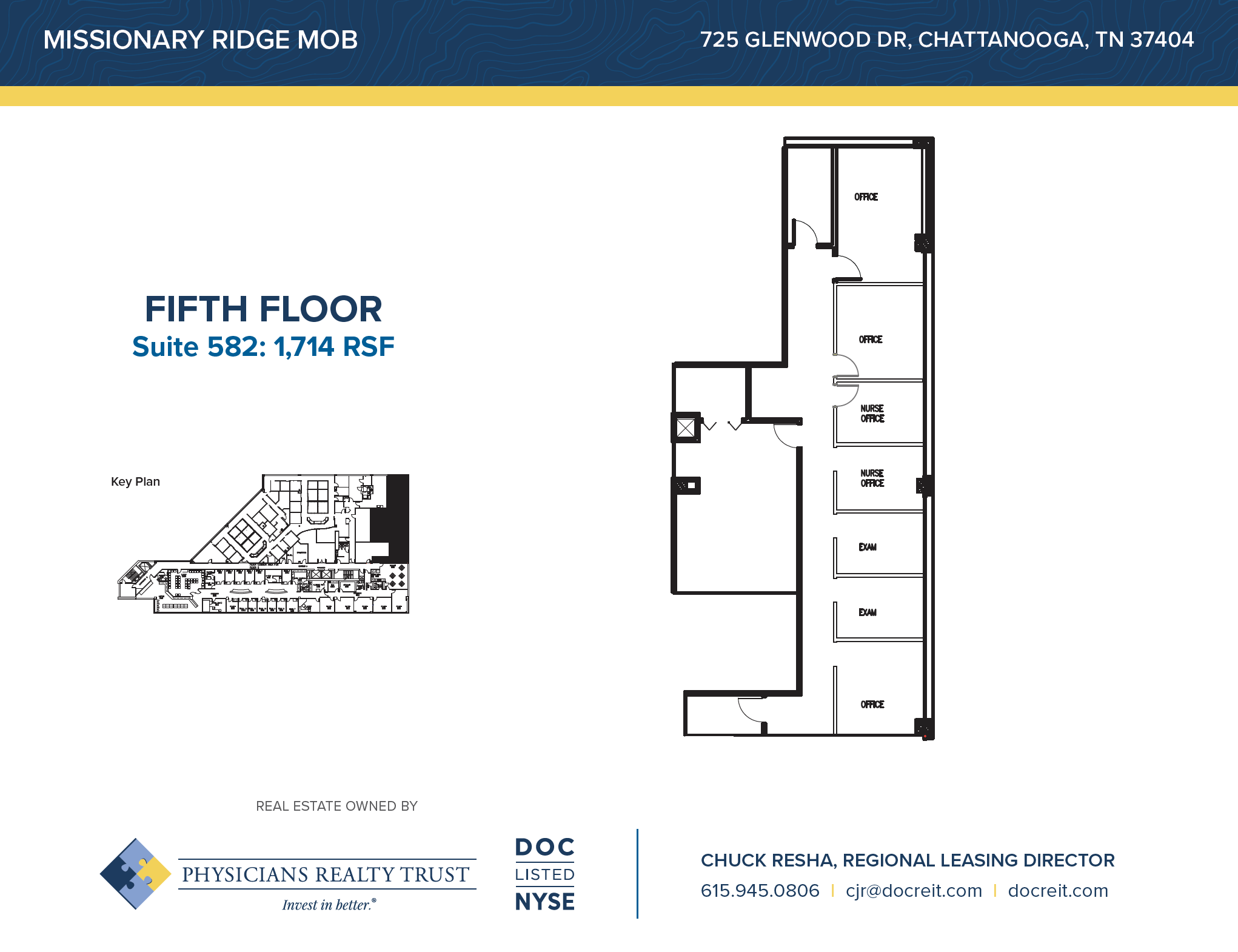 725 Glenwood Dr, Chattanooga, TN en alquiler Plano de la planta- Imagen 1 de 1