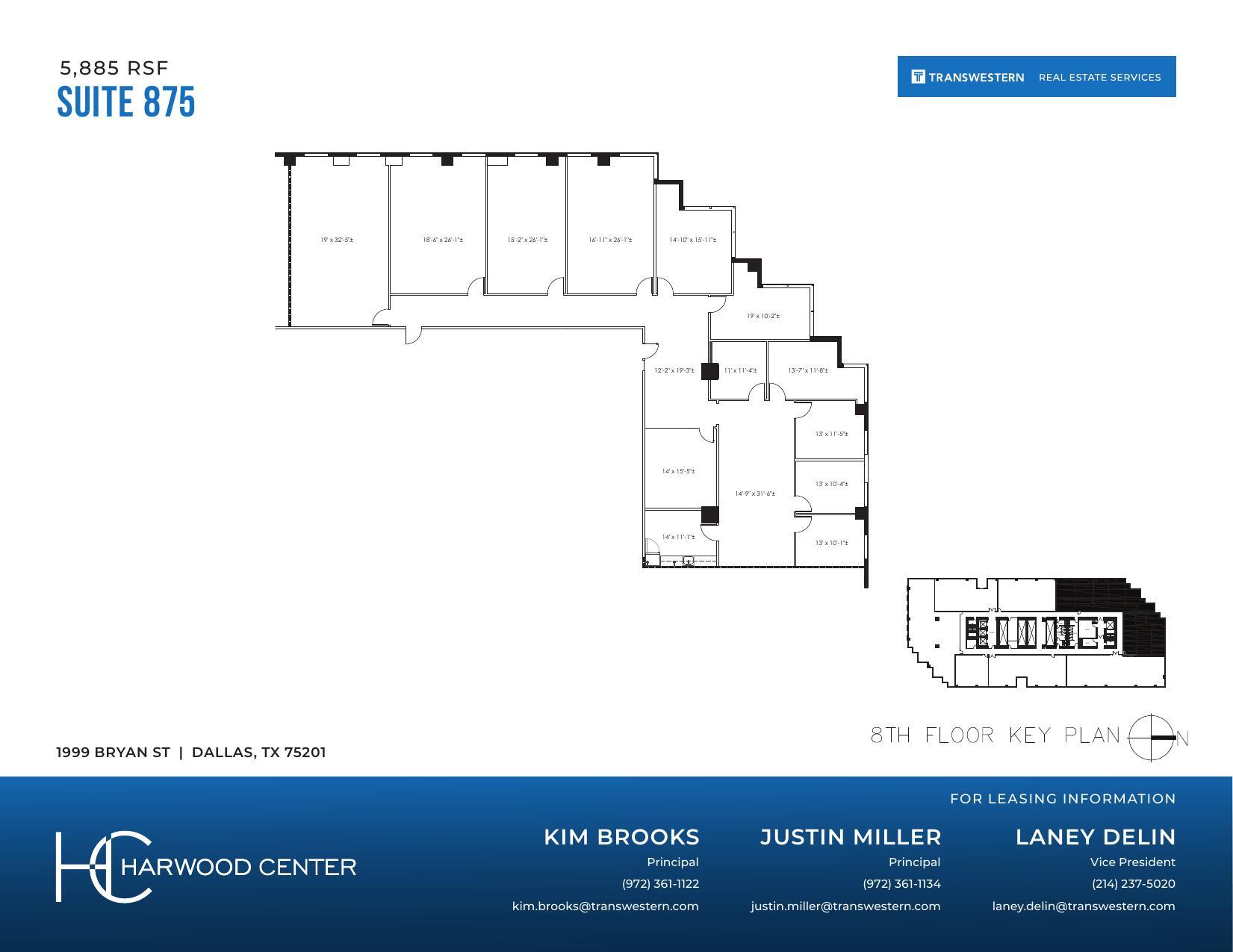 1999 Bryan St, Dallas, TX en alquiler Plano de la planta- Imagen 1 de 1