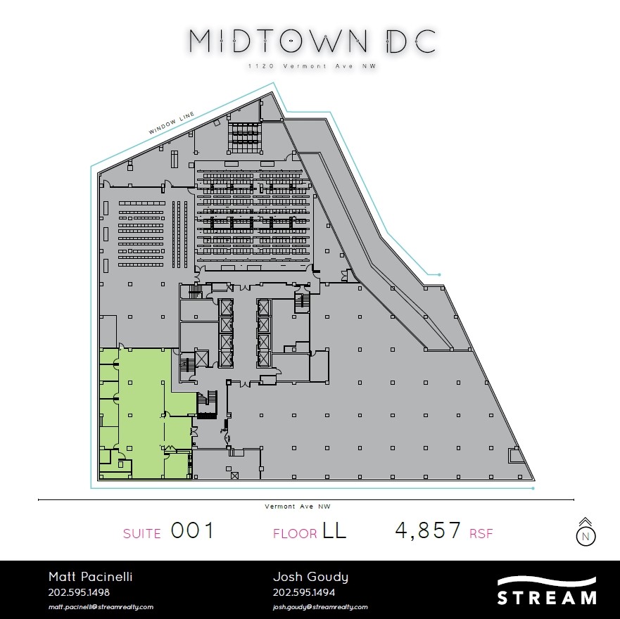 1120 Vermont Ave NW, Washington, DC en alquiler Plano de la planta- Imagen 1 de 1