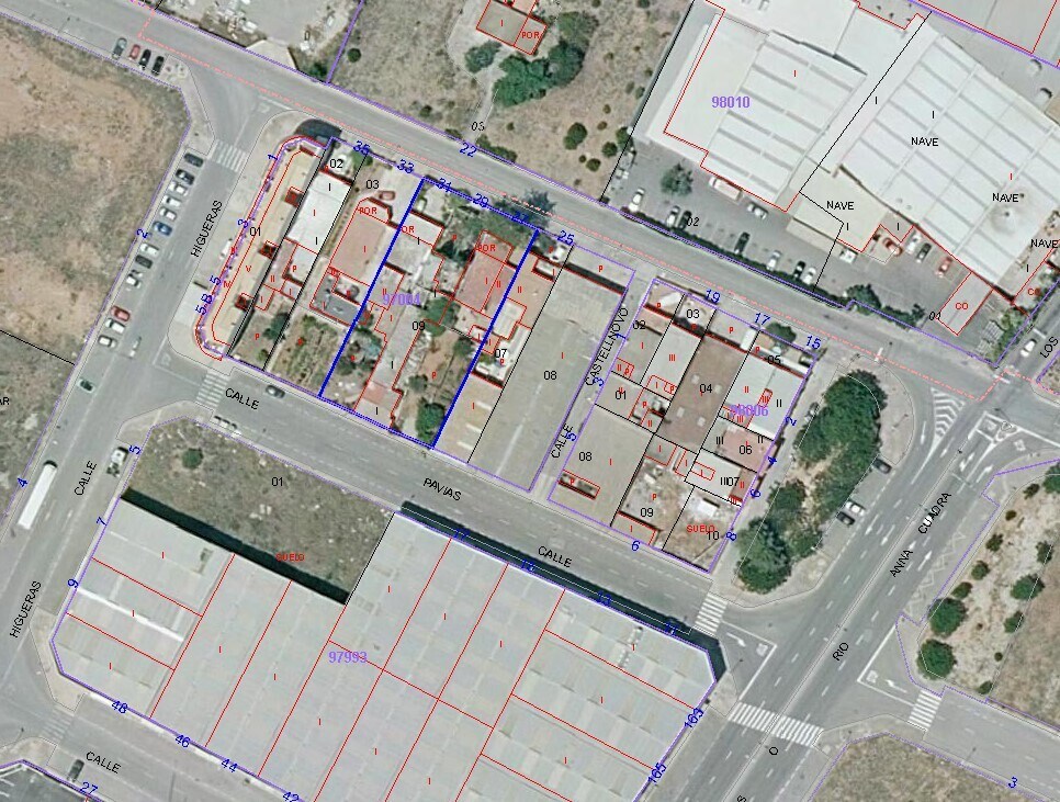 Carretera Ribesalbes, 27, CASTELLÓN DE LA PLANA, Castellón en venta Plano de solar- Imagen 1 de 3