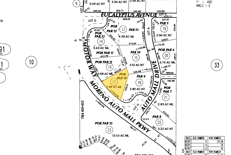 12640 Motor Way, Moreno Valley, CA en venta - Plano de solar - Imagen 1 de 1