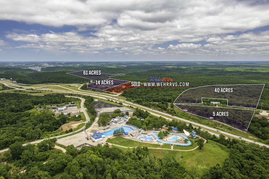 Anderson Hollow, Osage Beach, MO en venta - Vista aérea - Imagen 3 de 9