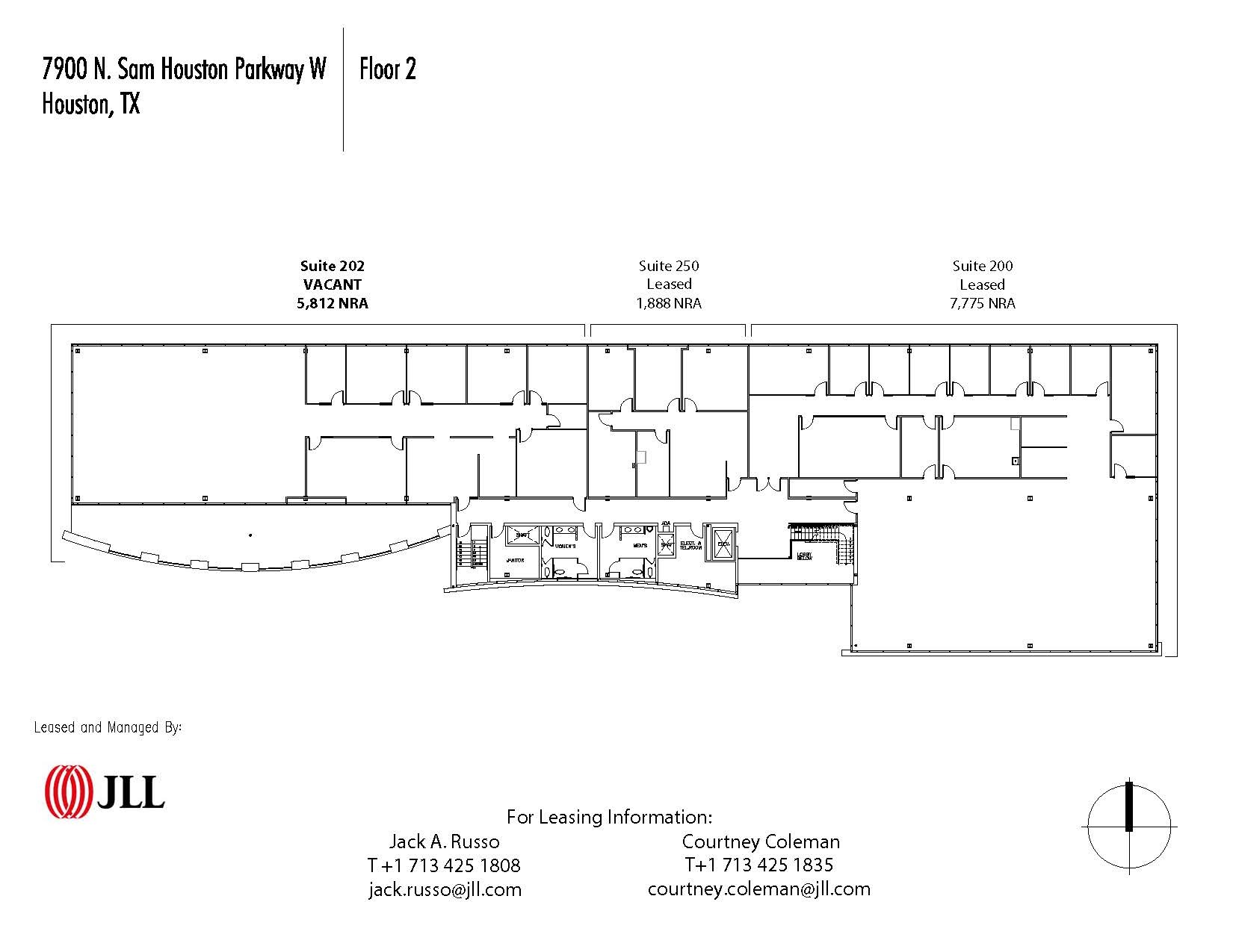 7900 N Sam Houston Pky W, Houston, TX en alquiler Plano de la planta- Imagen 1 de 1