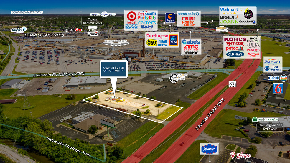 2905 S Reed Rd, Kokomo, IN en venta - Foto del edificio - Imagen 3 de 5