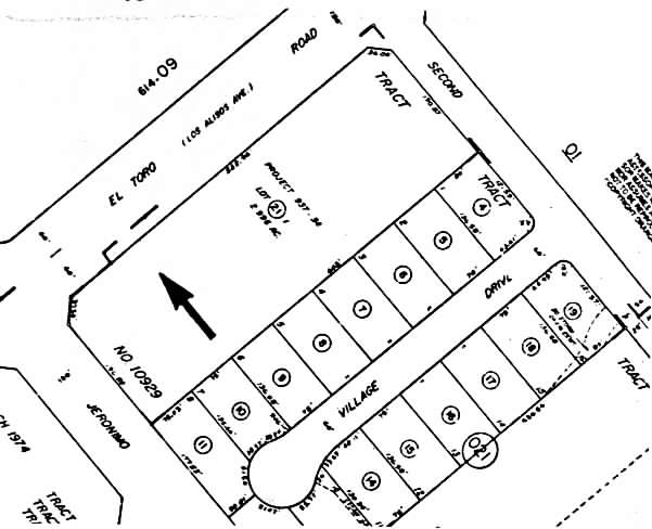 22972-22978 El Toro Rd, Lake Forest, CA en venta - Plano de solar - Imagen 2 de 8