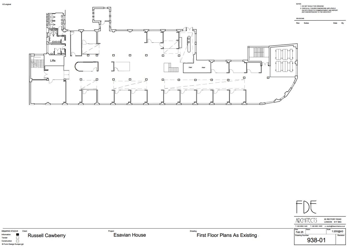 181A High Holborn, London en alquiler Plano de la planta- Imagen 1 de 1