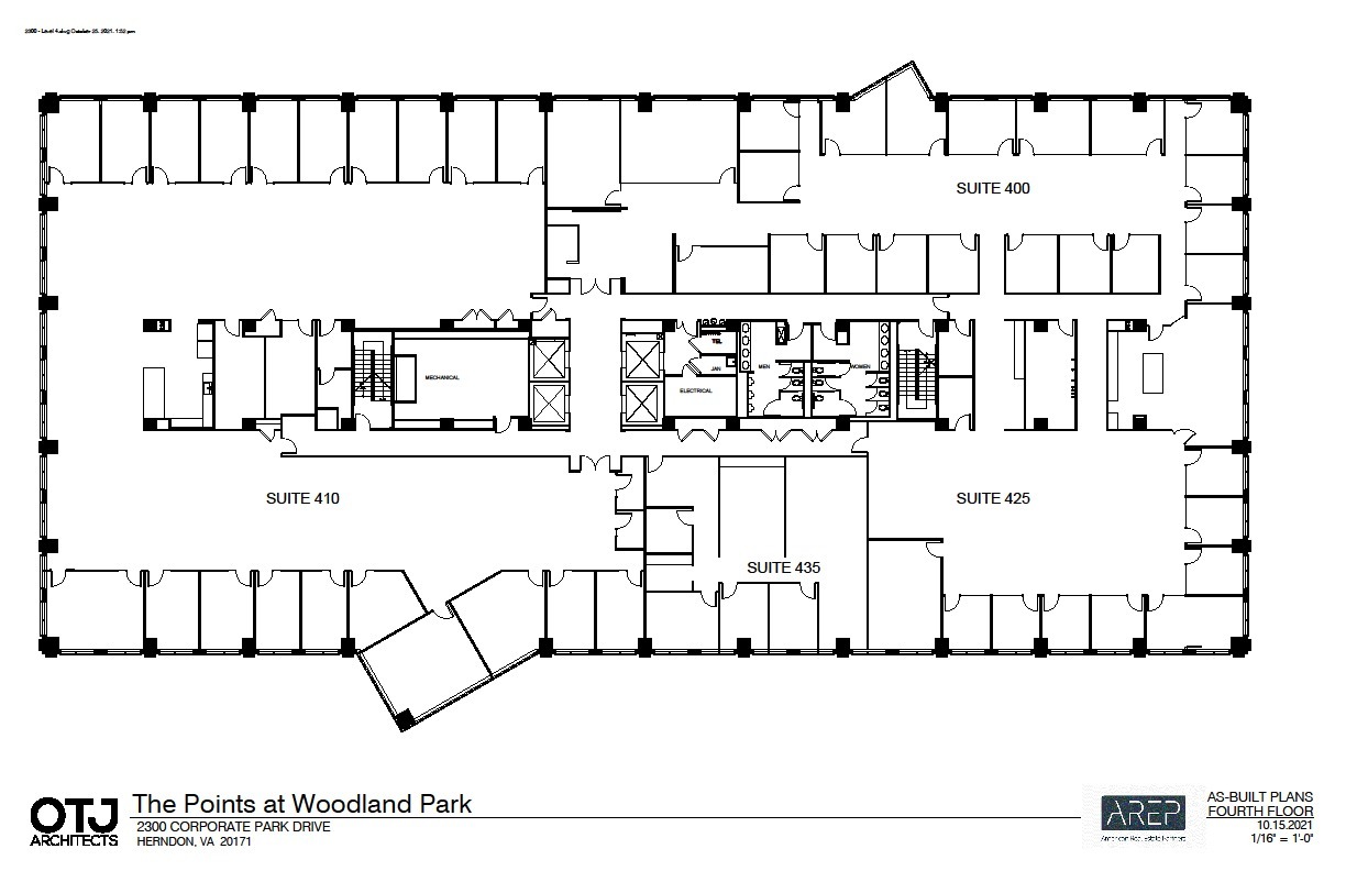 2300 Corporate Park Dr, Herndon, VA en alquiler Plano de la planta- Imagen 1 de 1