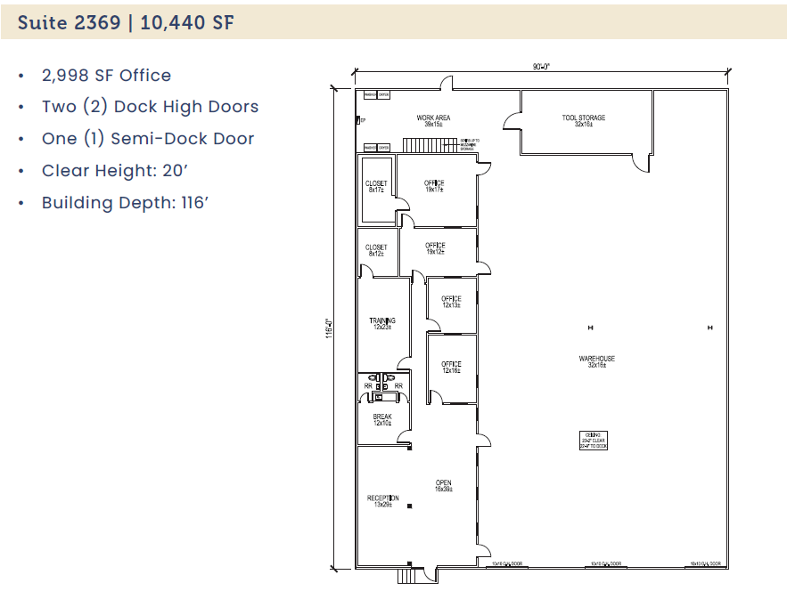 2355 Pecan Ct, Haltom City, TX en alquiler Plano de la planta- Imagen 1 de 1