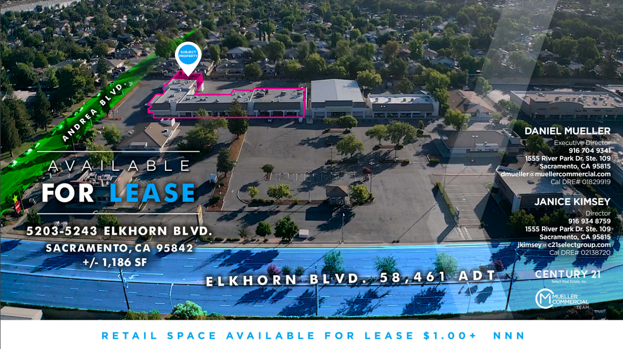 5205-5243 Elkhorn Blvd, Sacramento, CA en alquiler Foto del edificio- Imagen 1 de 11