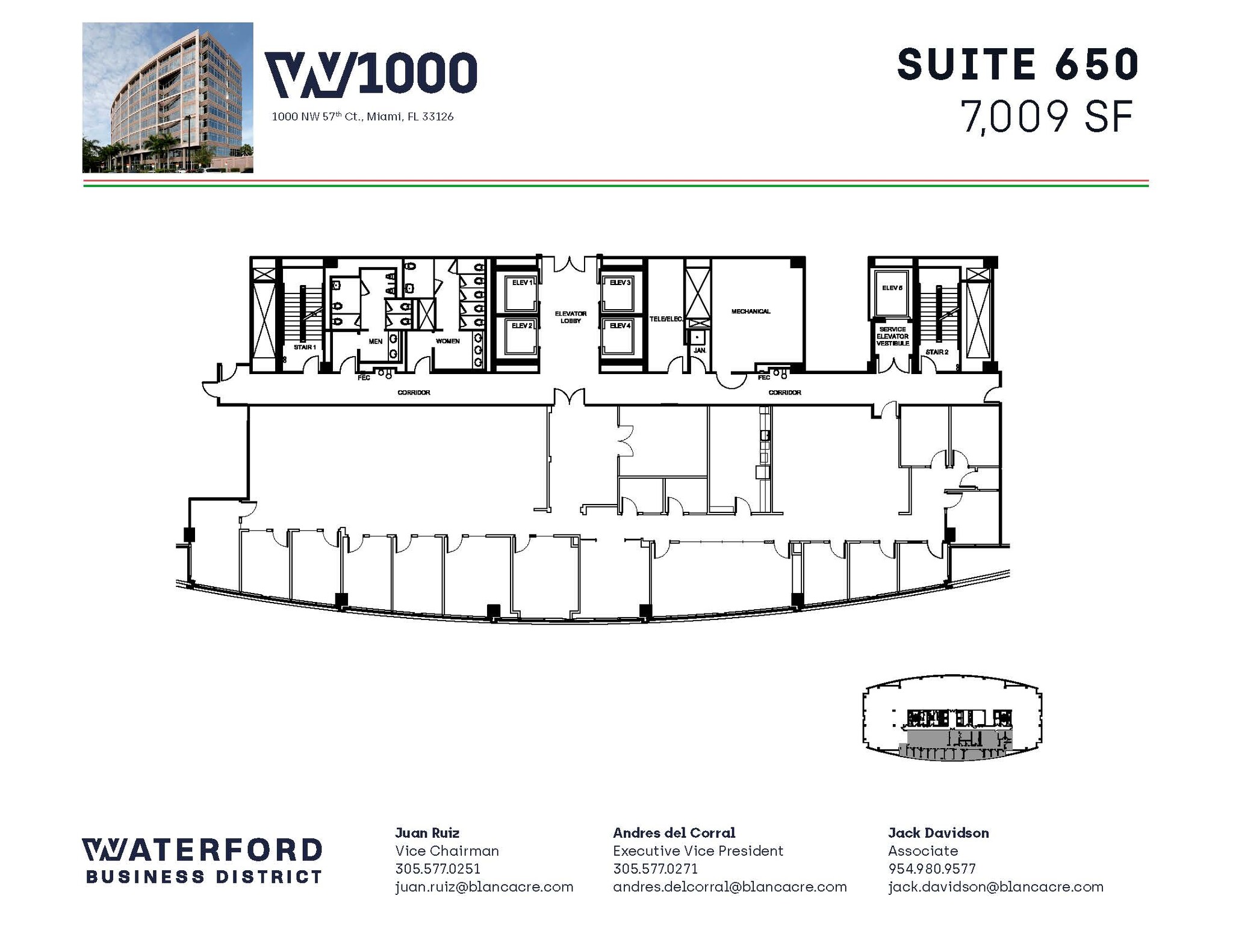 5200 Waterford District Dr, Miami, FL en alquiler Plano de la planta- Imagen 1 de 1