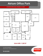 865 SW 78th Ave, Plantation, FL en alquiler Plano de la planta- Imagen 1 de 1